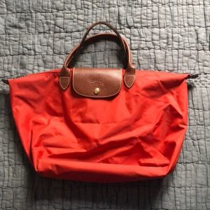 Longchamp short handle bag